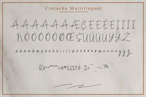 Cintacha Font by Febri Creative — Script Handwritten Font — thumbnail 9