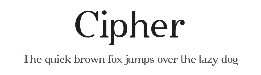 Cipher