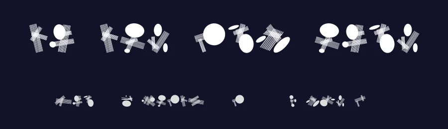Circle and Line by Vladimir Nikolic — Dingbats Font — thumbnail 2