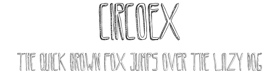Circoex by Antipixel — Decorative Font