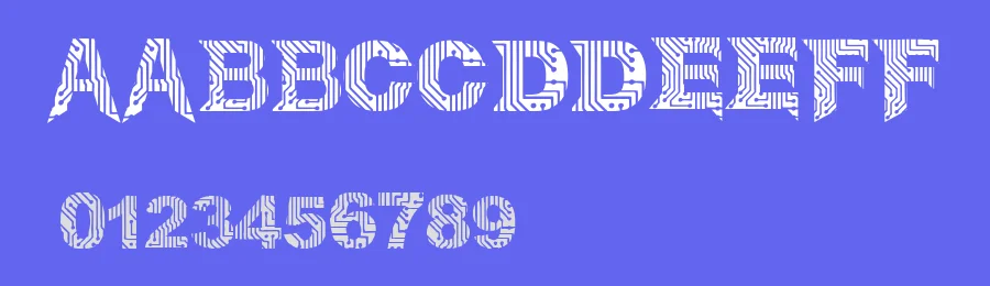 Circuit Mage by Adadglgwut — Display Font — thumbnail 3