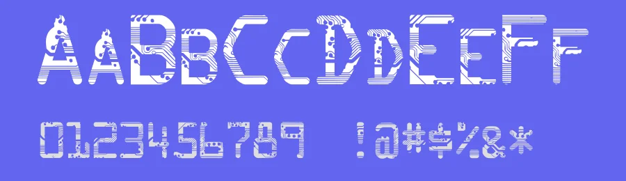Circuit — Display Font — thumbnail 3