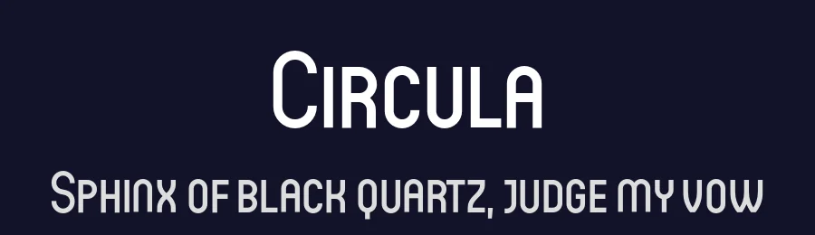 Circula by Paragraph — Sans Serif Font — thumbnail 2
