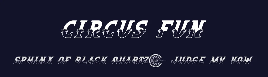 Circus Fun by RaisProject — Decorative Font — thumbnail 2