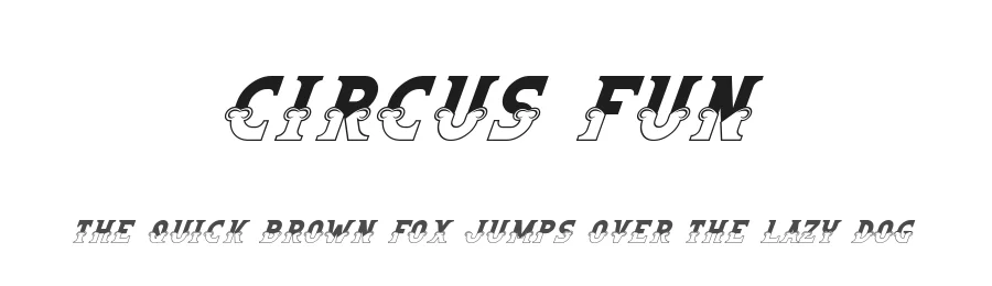 Circus Fun by RaisProject — Decorative Font