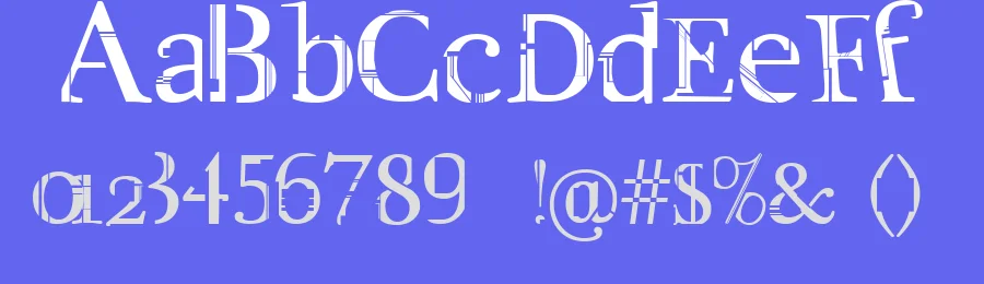 City Life by Janice Faucher — Decorative Font — thumbnail 3