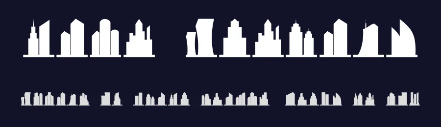 City Skyline by Edy Wiyono — Dingbats Font — thumbnail 2