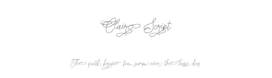 Claire Script