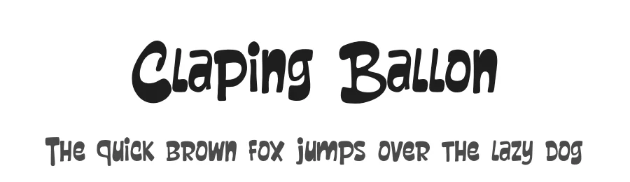 Claping Ballon