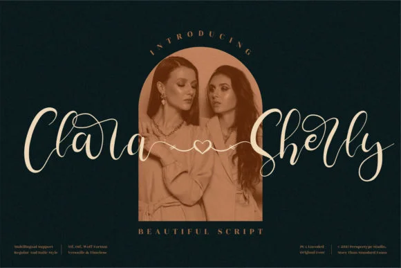 Clara Sherly Font by Perspectype — Script Handwritten Font