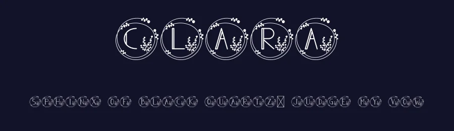 Clara by Letterayu — Decorative Font — thumbnail 2