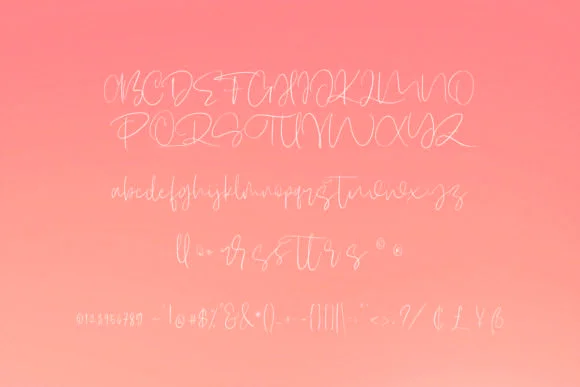 Claristta Font by Maulana Creative — Script Handwritten Font — thumbnail 8