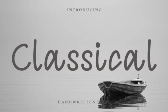 Classical Font by Garcio — Script Handwritten Font