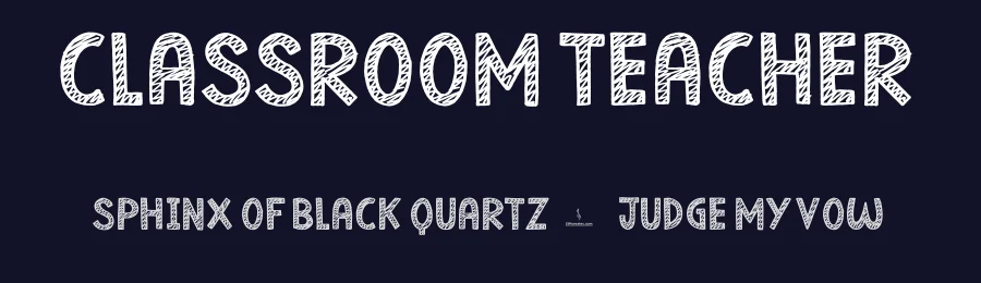 Classroom Teacher by JSH creates — Decorative Font — thumbnail 2
