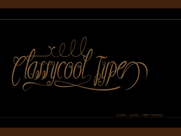 Classycool Font by IntrovArtZone ā Script Handwritten Font