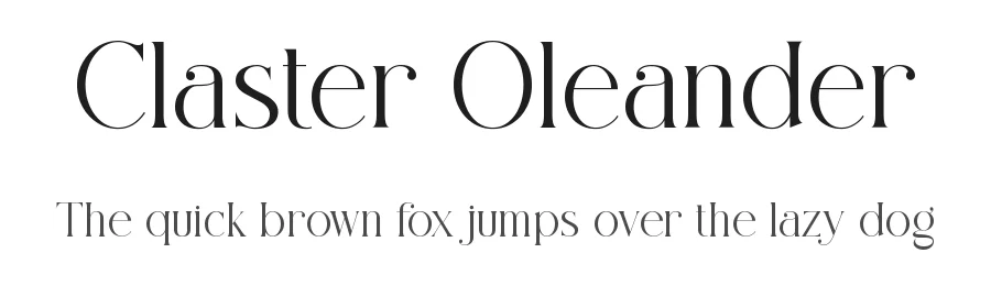 Claster Oleander