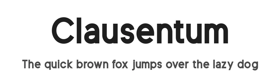 Clausentum by Yusa Studio — Sans Serif Font