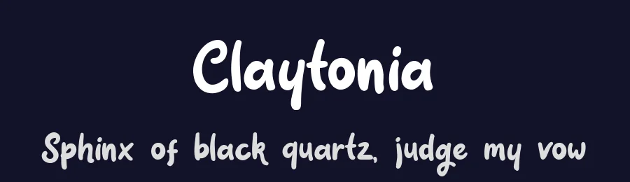 Claytonia by Letterhend Studio — Script Handwritten Font — thumbnail 2