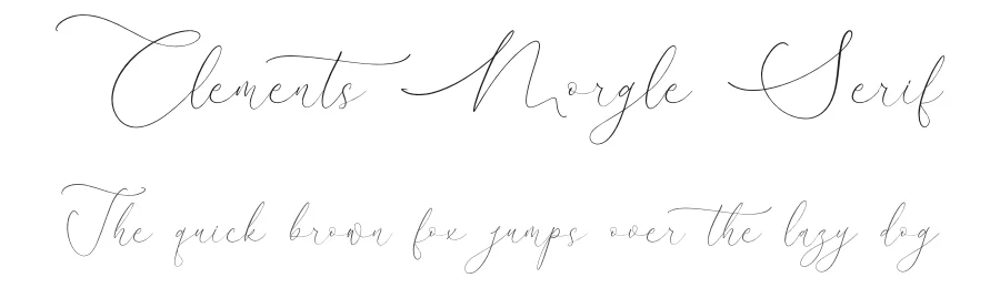 Clements Morgle Serif