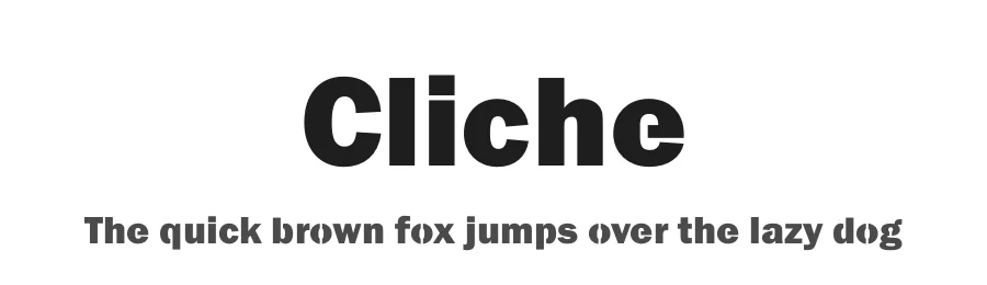 Cliche