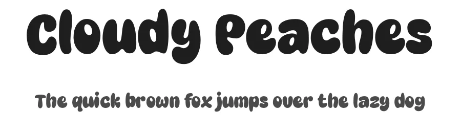 Cloudy Peaches