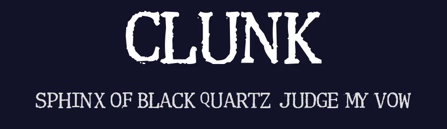 Clunk by Spork Thug Typography — Decorative Font — thumbnail 2