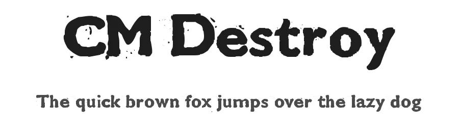 CM Destroy