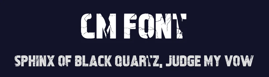 CM Font by Chequered Ink — Decorative Font — thumbnail 2