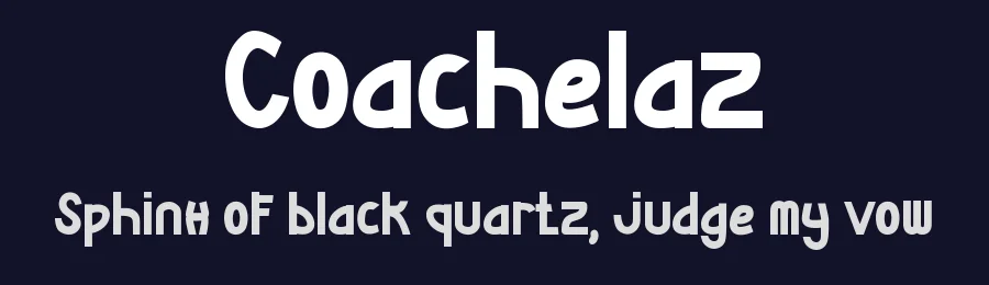 Coachelaz by Dhabee Studio — Decorative Font — thumbnail 2