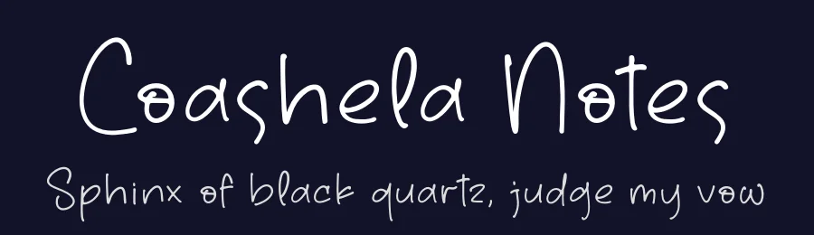 Coashela Notes by Perspectype Studio - Letterena.com — Script Handwritten Font — thumbnail 2