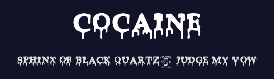 Cocaine by Woodcutter — Decorative Font — thumbnail 2