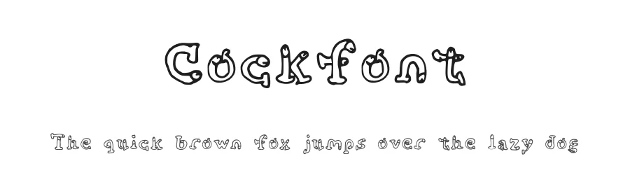 Cockfont