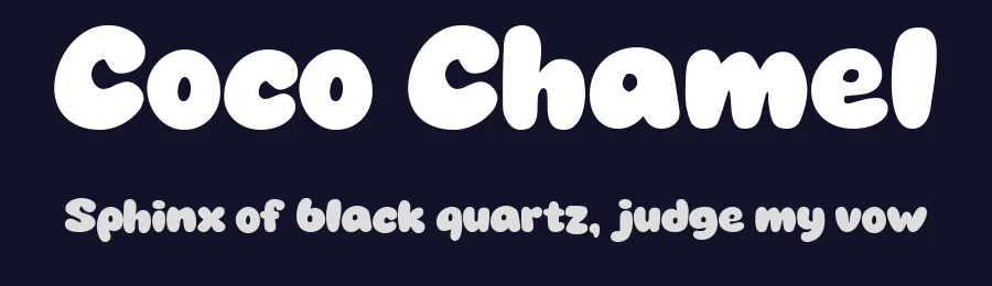 Coco Chamel by BlackFridayFont FMF — Decorative Font — thumbnail 2