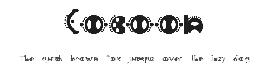 Cocoon by Enrique L Santana β Decorative Font
