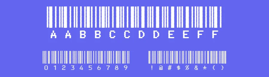 Code 3X by Yuji Adachi — Dingbats Font — thumbnail 3
