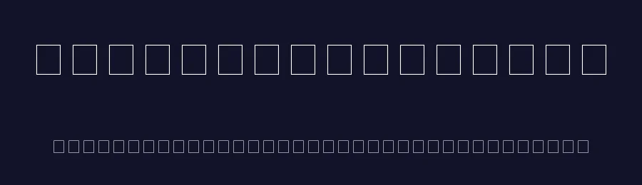 Code 39 Logitogo by Logitogo GmbH — Dingbats Font — thumbnail 2