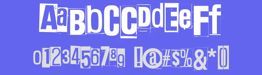 Code 462W/Pink by Juha Korhonen — Decorative Font — thumbnail 3