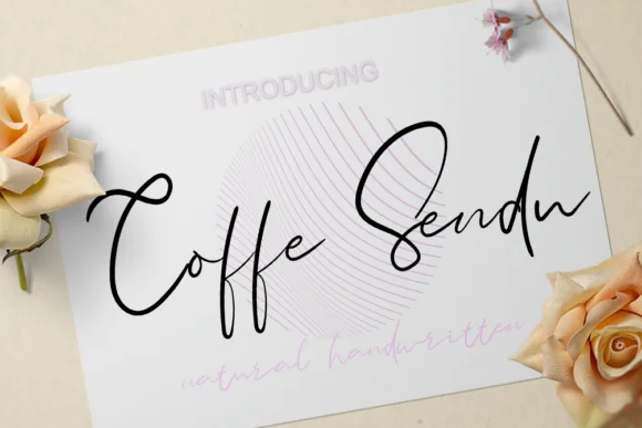 Coffe Sendu Font by By Anggun.studio — Script Handwritten Font