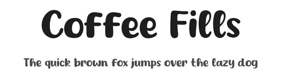 Coffee Fills