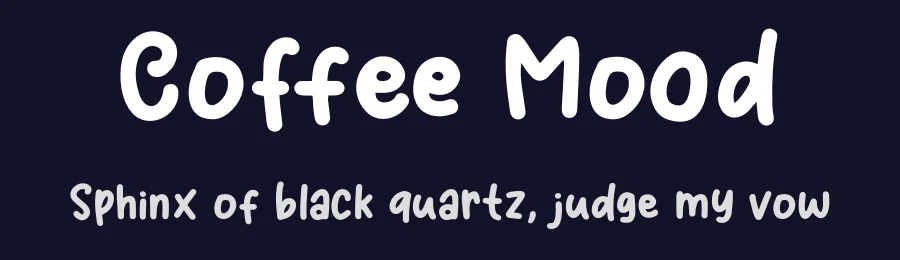 Coffee Mood by Khurasan — Script Handwritten Font — thumbnail 2