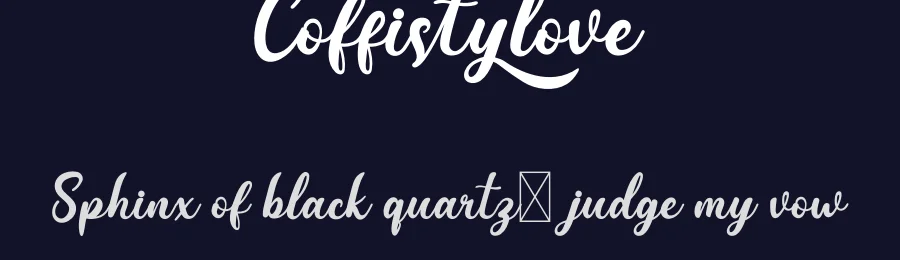 Coffistylove by twinletter — Script Handwritten Font — thumbnail 2