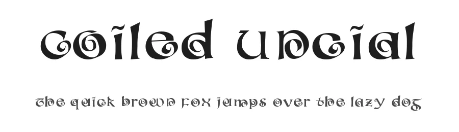 Coiled Uncial