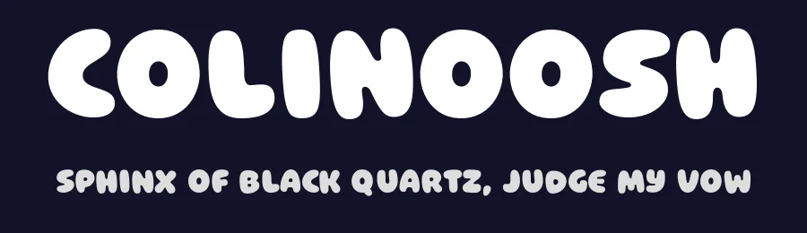 Colinoosh by Philatype — Decorative Font — thumbnail 2