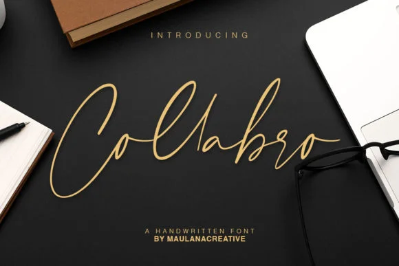Collabro Font by Maulana Creative — Script Handwritten Font