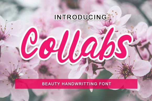 Collabs Font by shiddiq.art — Script Handwritten Font