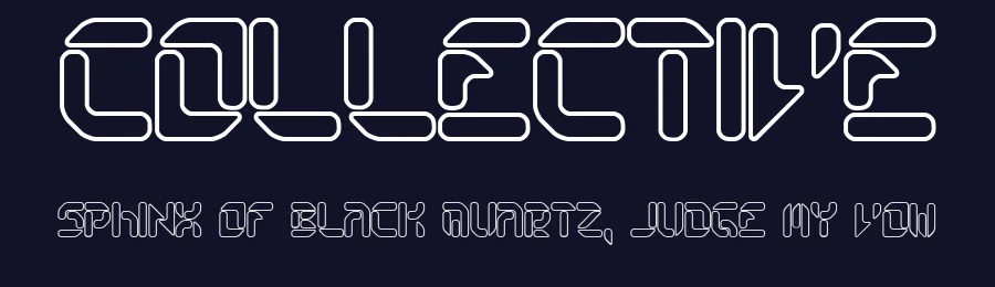 Collective by Ænigma — Display Font — thumbnail 2