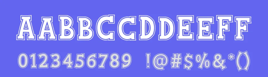 College Squad by Fontsera Marketplace — Decorative Font — thumbnail 3