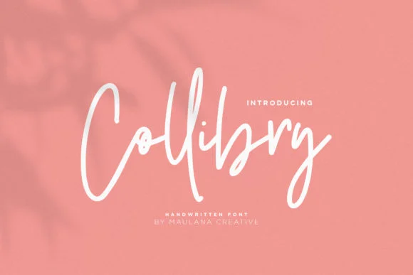 Collibry Font by Maulana Creative — Script Handwritten Font