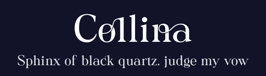 Collina by BrandSemut — Serif Font — thumbnail 2
