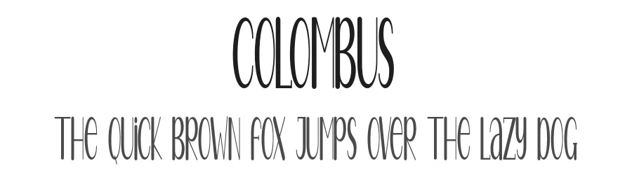 Colombus by Nanda Nanda Putra Sukmayadi — Decorative Font